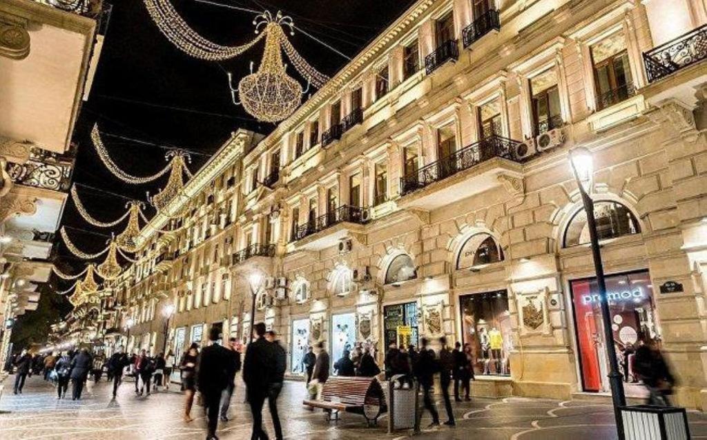 Hôtel Global Express à Baku Extérieur photo