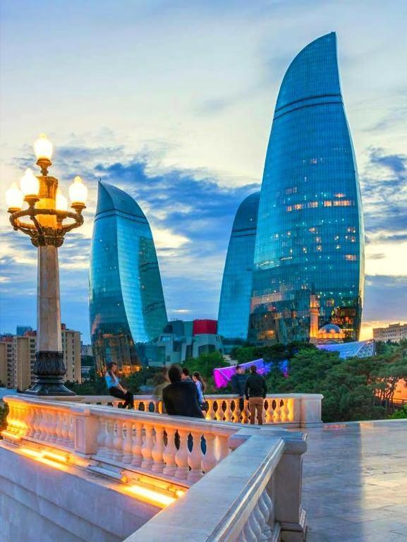 Hôtel Global Express à Baku Extérieur photo
